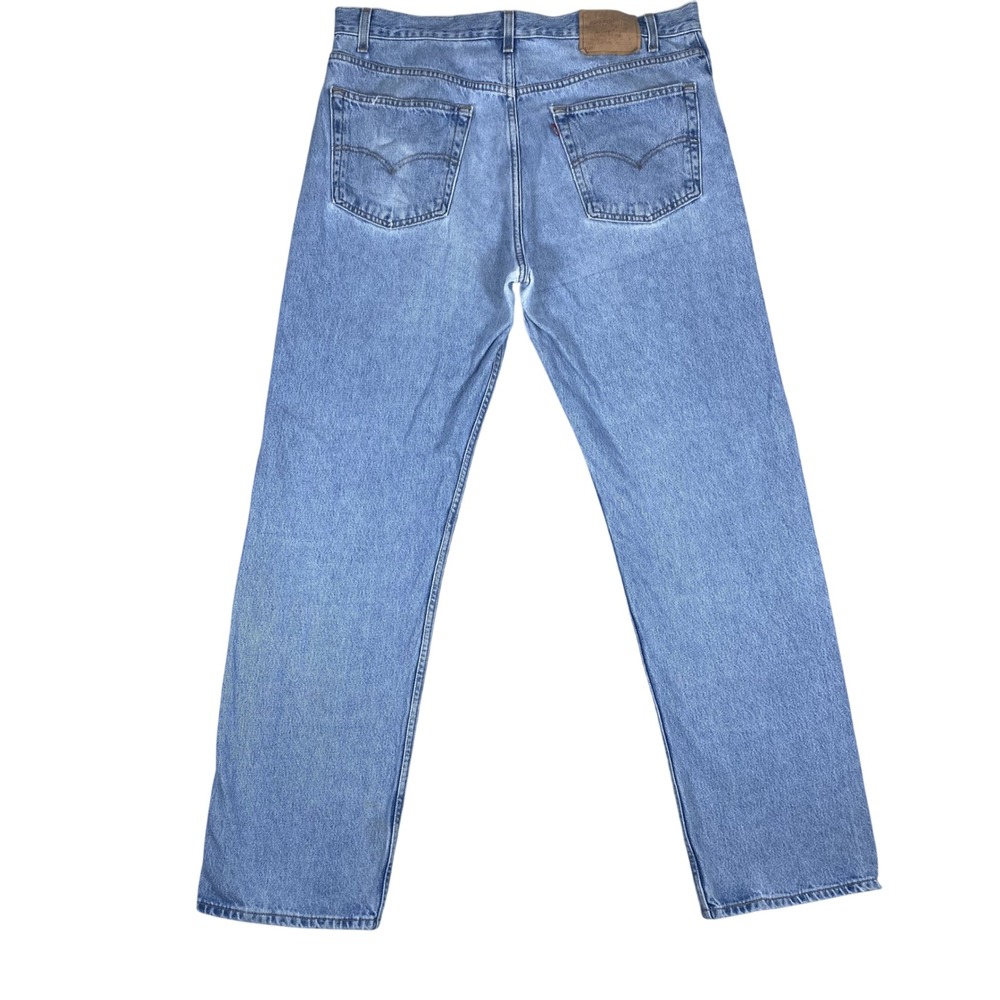Vintage Levi's 505 Jeans Mens 40x32 Light Wash Regular Fit Straight Leg Denim